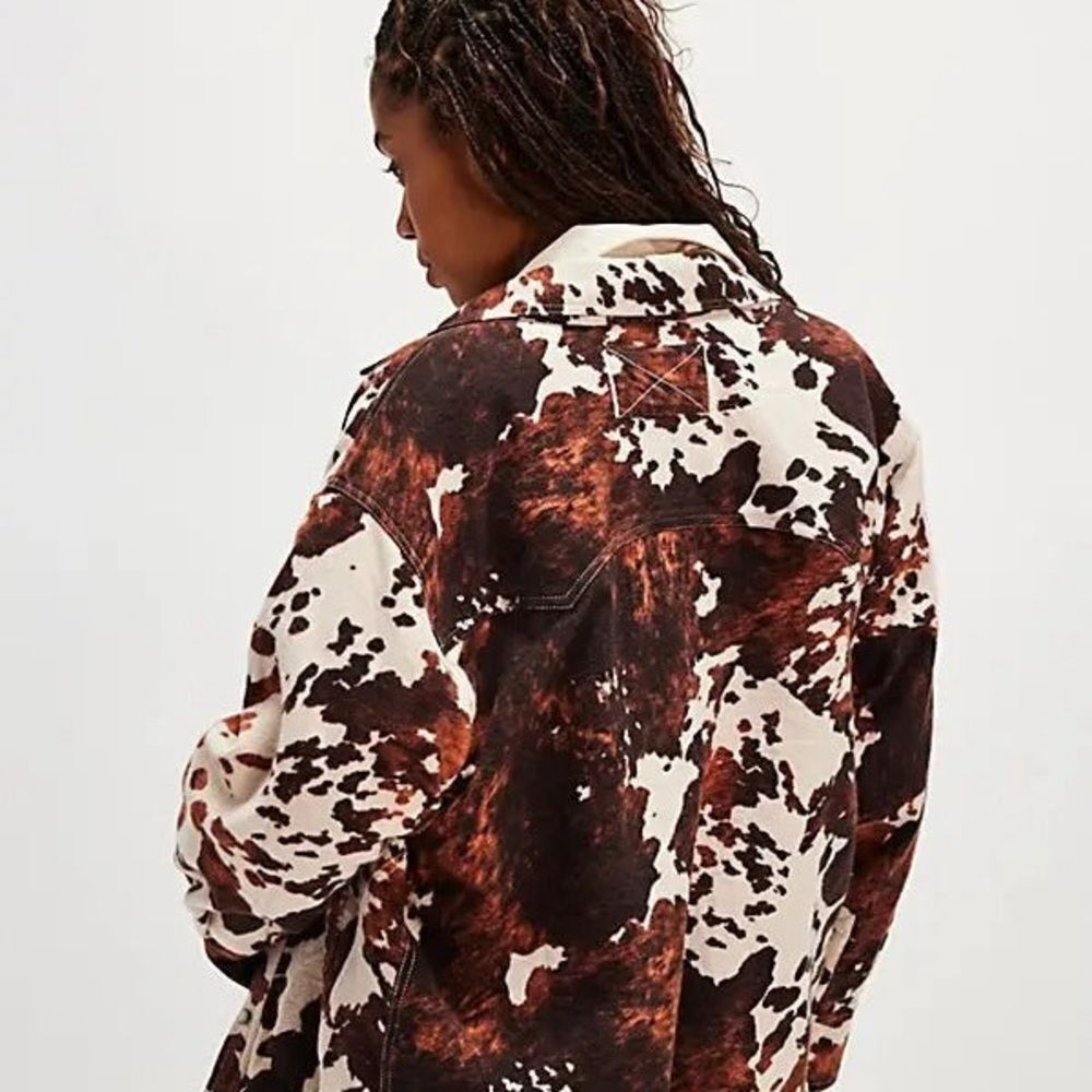 Free People Calico Flannel Shirt - Picture 3 of 6